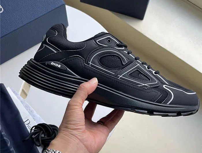 Dior B30 Mesh Sneakers [Black/White Styles]