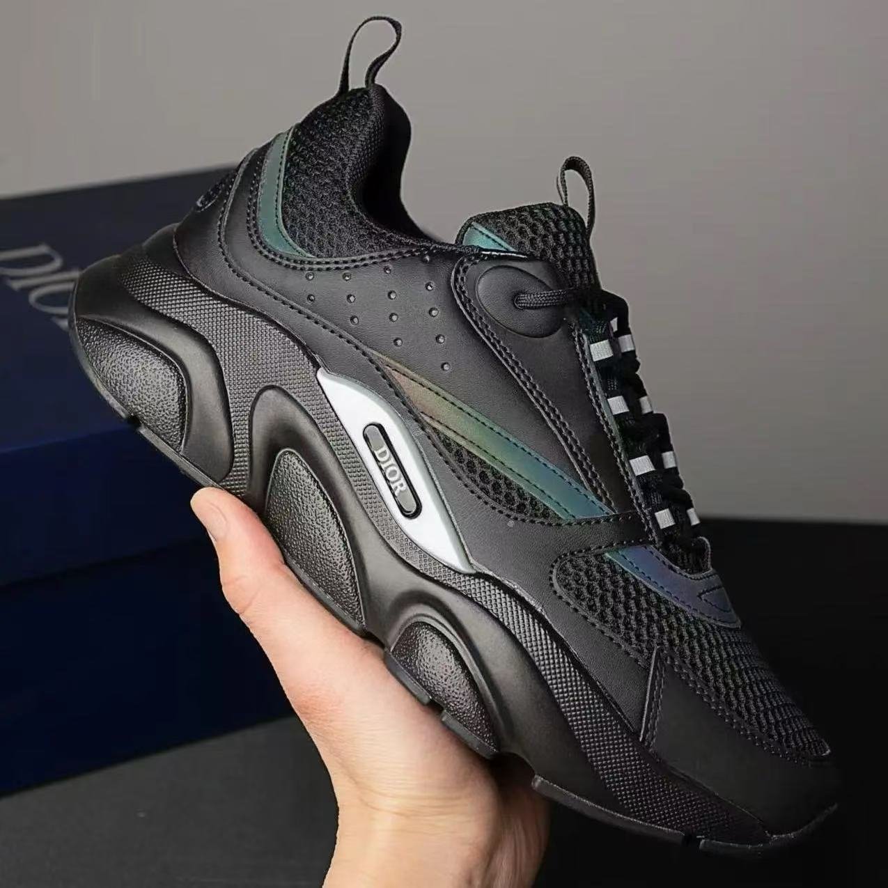 Dior B30 Mesh Sneakers [Black/White Styles]