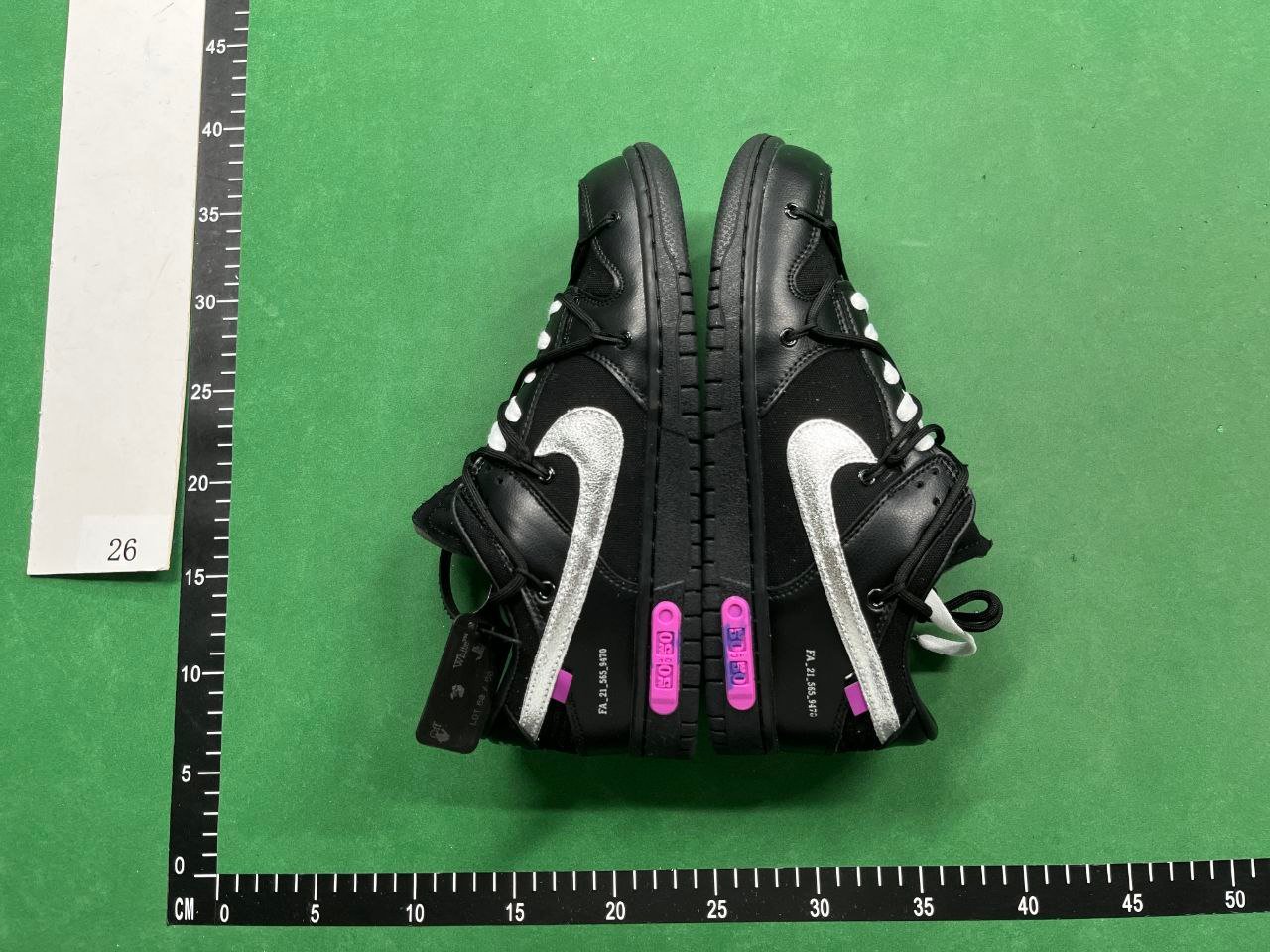 OFF-WHITE x Nike Dunk Low Sneakers [Multiple Colorways]