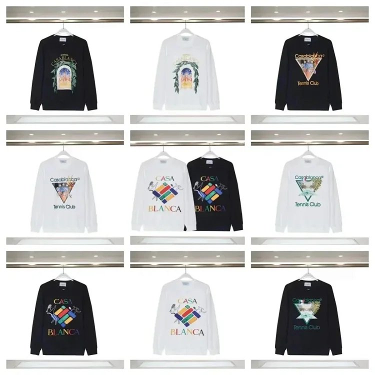  Casablanca Crew neck sweatshirt (38 styles)