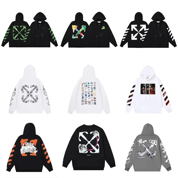 OFF WHITE Hooded sweatshirt (39 styles)     