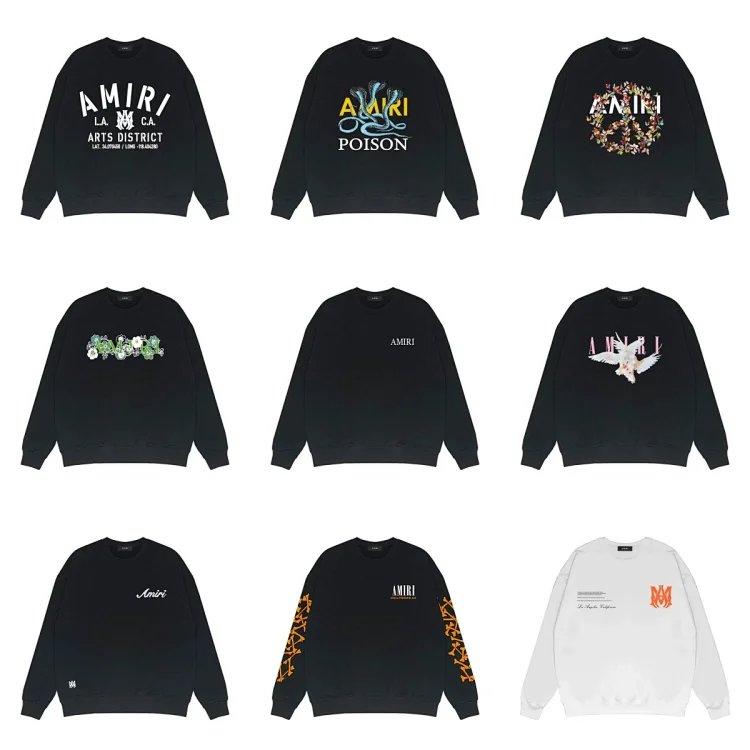 AMIRI Hoodie (10  styles)