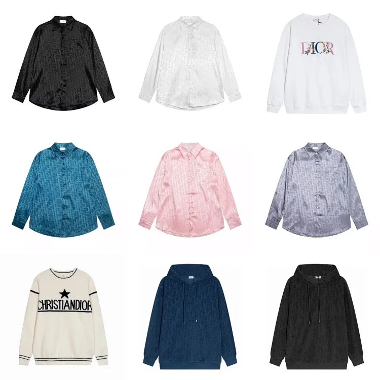 Dior long-sleeved shirt (17 styles) 