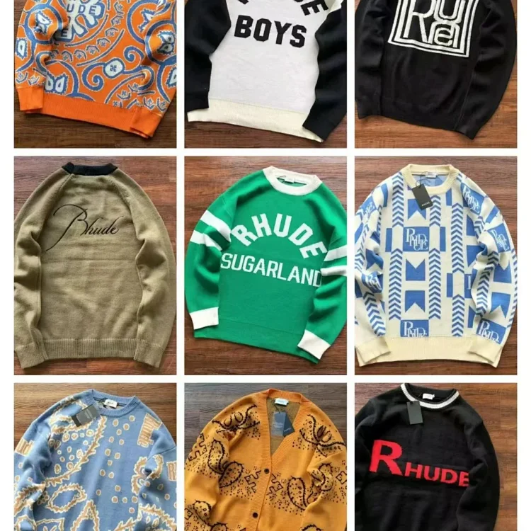 Rhude wool sweater  (35 styles)