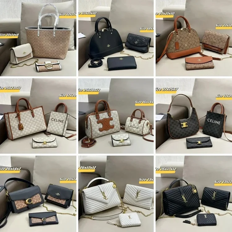 Coach & chanel & YSL Combo Pack (40 styles) 