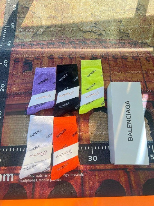 BALENCIAGA Logo Socks [16 styles]