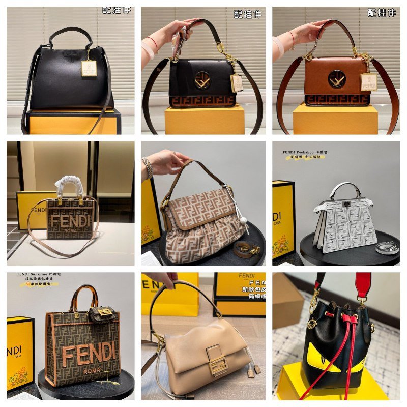 FENDI FF Logo Belt Bag [39 styles]