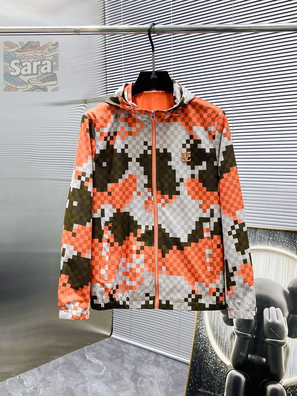 LV Monogram Denim Jacket / LV Damier Check Hooded Jacket [19 styles]