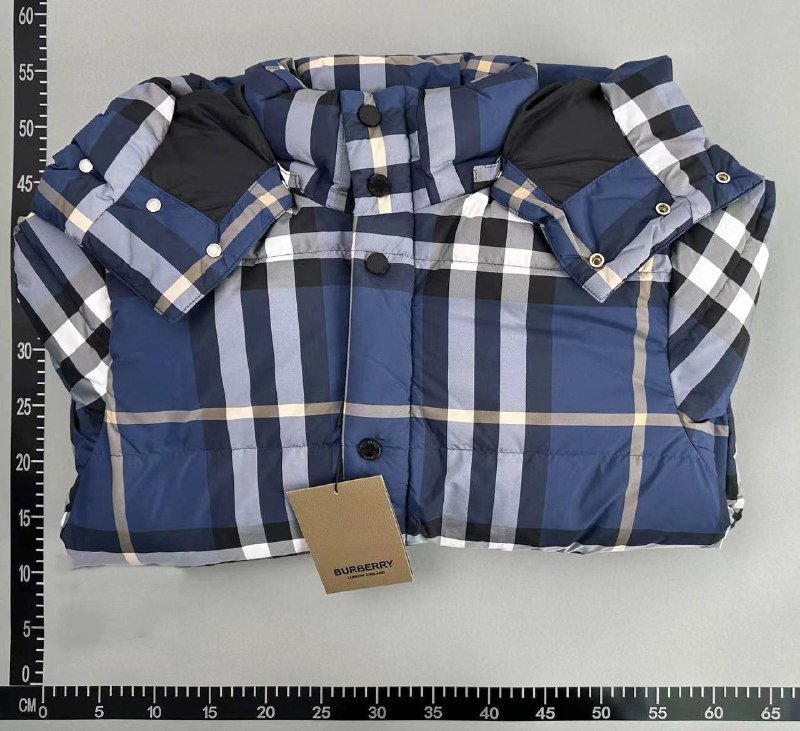 Burberry Check Print Down Jacket [4 styles]