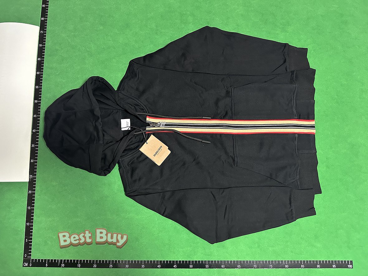 Burberry Stripe Zip-Up Hoodie & Jogger Set [6 styles]