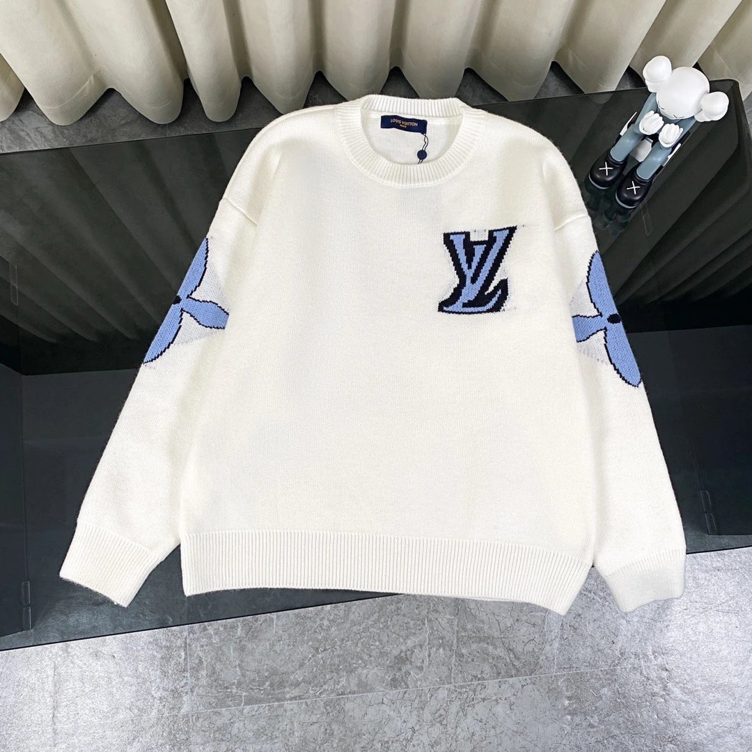 Louis Vuitton Monogram Intarsia Knit Sweater [10 styles]