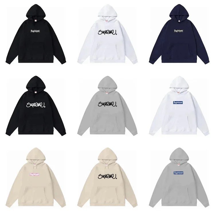 Supreme Lettering Print Hoodie [21 styles]