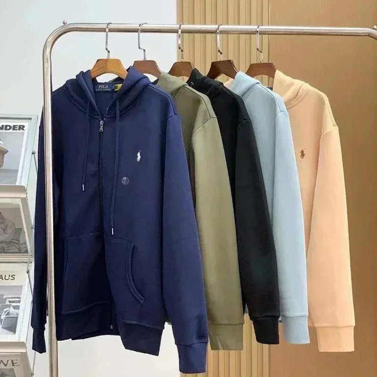 Ralph Lauren Polo Sport Hooded Zip-Up Sweatshirt [4 styles]