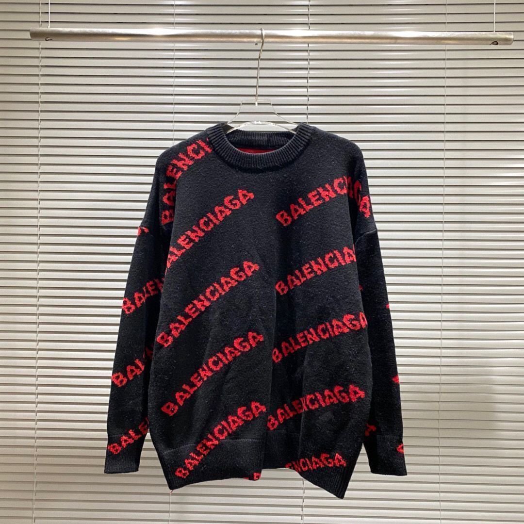 Balenciaga Logo Knit Sweater [24 styles]