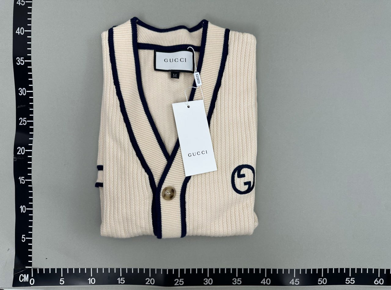 Gucci GG Logo Ribbed Cardigan Sweater [25 styles]