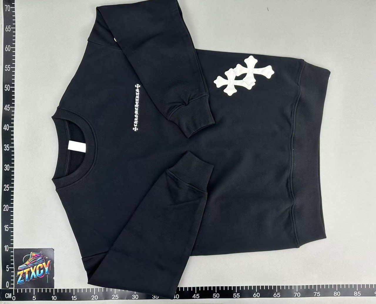 Chrome Hearts Cross Print Sweatshirt