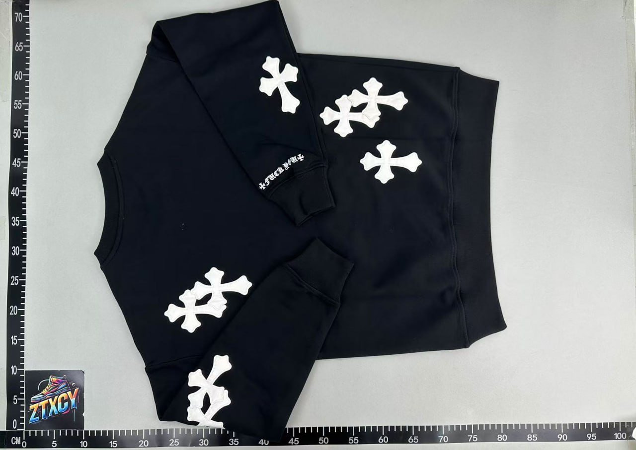 Chrome Hearts Cross Print Sweatshirt
