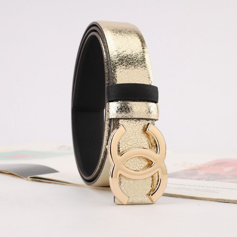 Chanel CC Logo Crystal Buckle Belt [40 styles]