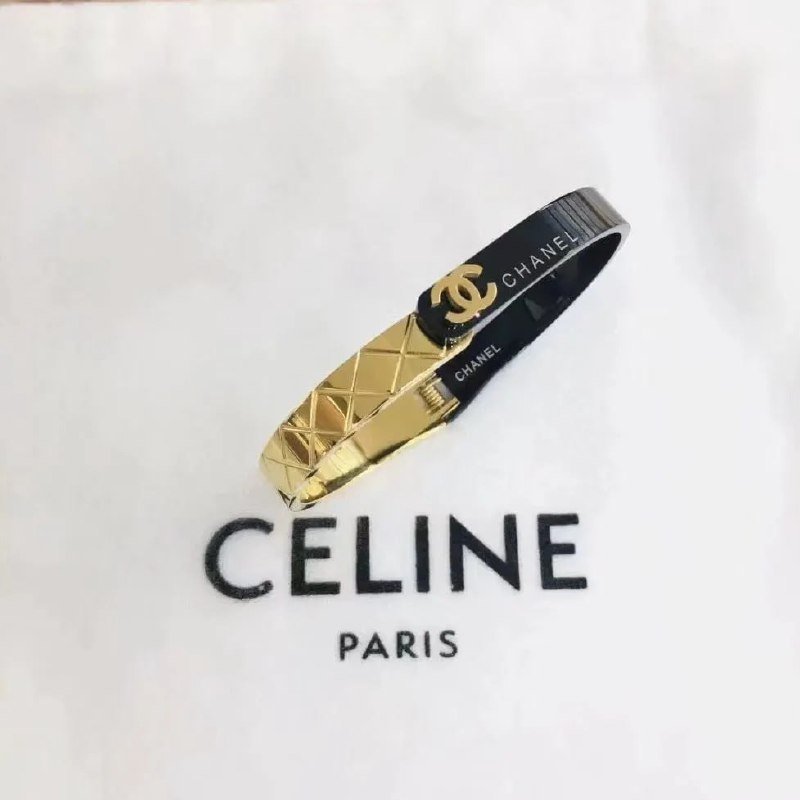 Chanel Quilted Bangle Bracelet [2 styles]