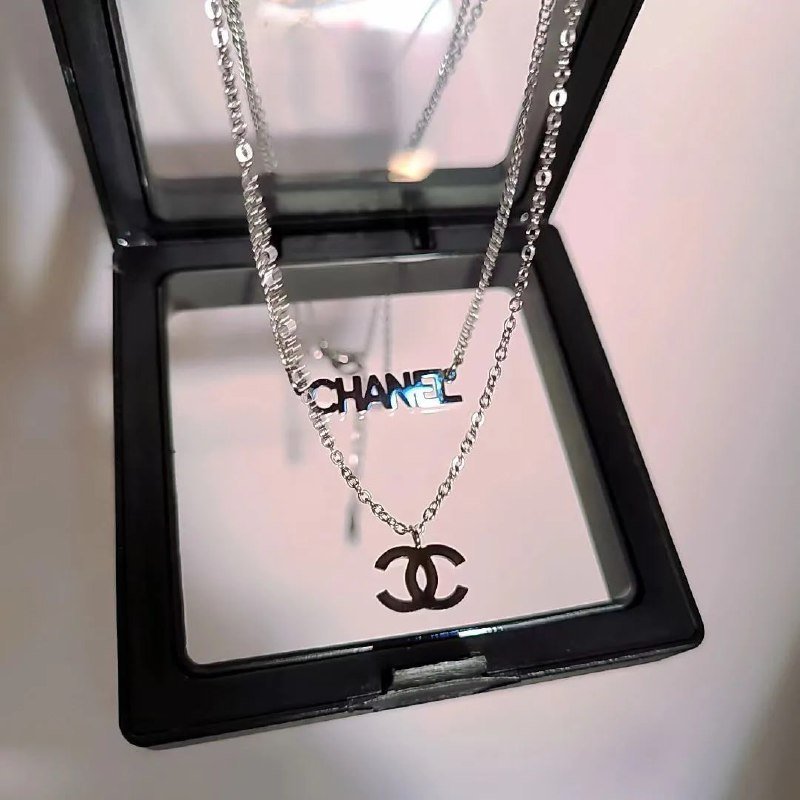 Chanel CC Logo Necklace [2 styles]