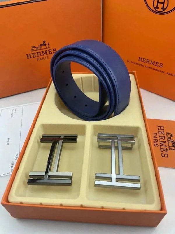 Hermès H Buckle Belt Set [18 styles]