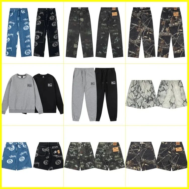 Stussy printed denim  (32 styles)  