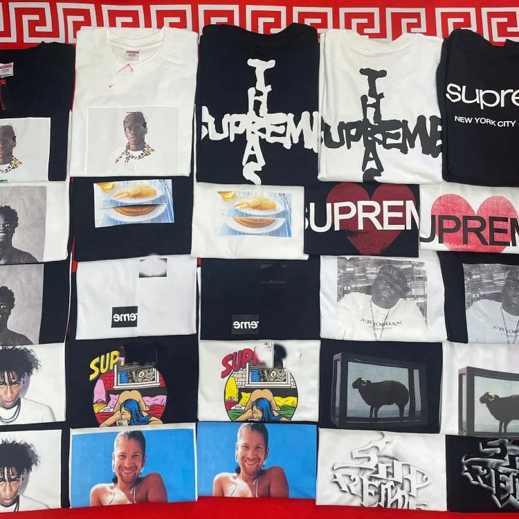 supreme t shirt (39 styles)