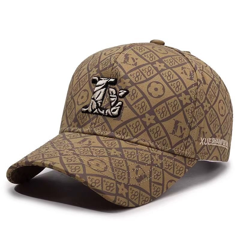 LV Monogram Canvas Baseball Cap [4 styles]