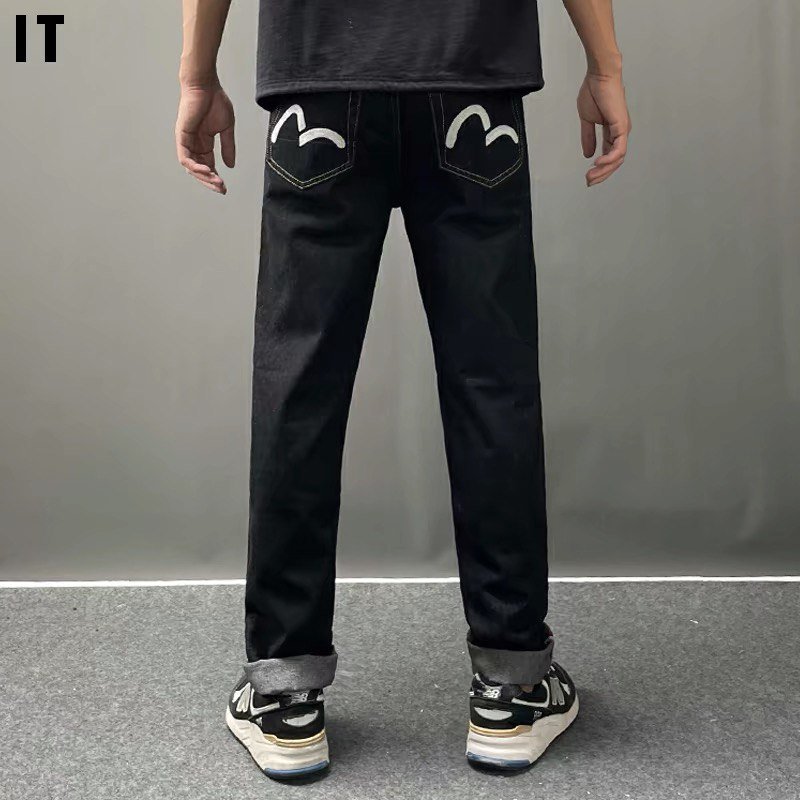 Evisu Seagull Logo Denim Jeans