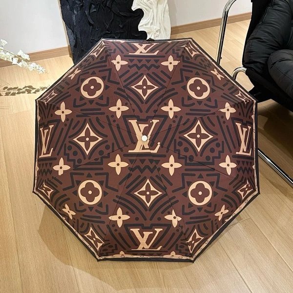 Chanel Striped CC Logo Umbrella [40 styles]