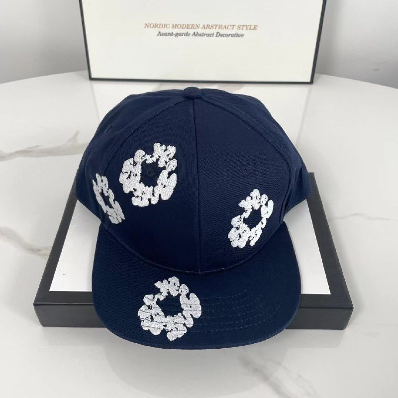 Denim Tears Wreath Print Cap [7 styles]