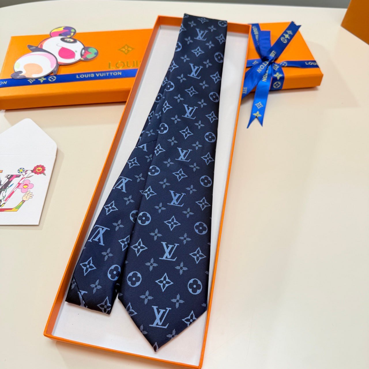 Louis Vuitton Damier, Monogram, and Striped Ties [40 styles]