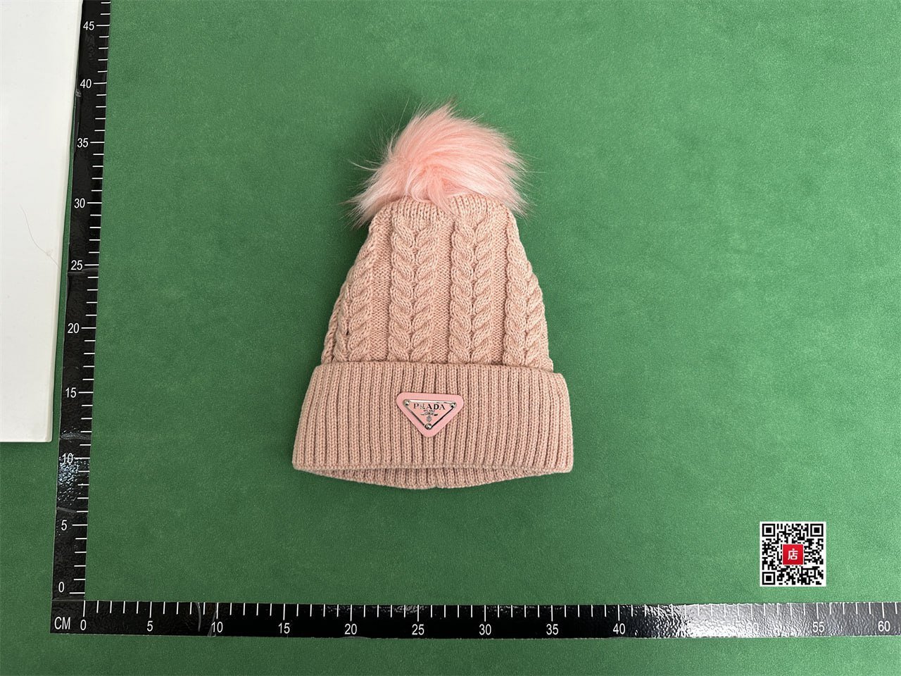 Chanel/Prada Cable Knit Beanie with Pom-Pom [40 styles]