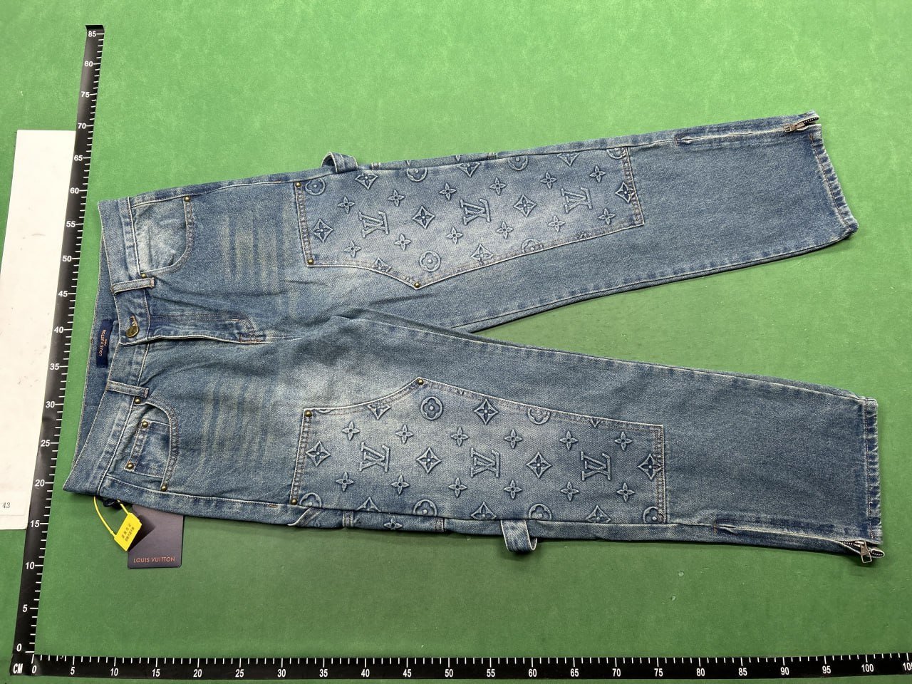 Louis Vuitton Damier Denim Jacket & Pants Set [39 styles]