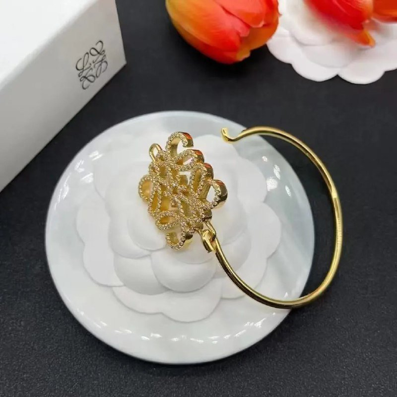 LOEWE Anagram Bangle Bracelet