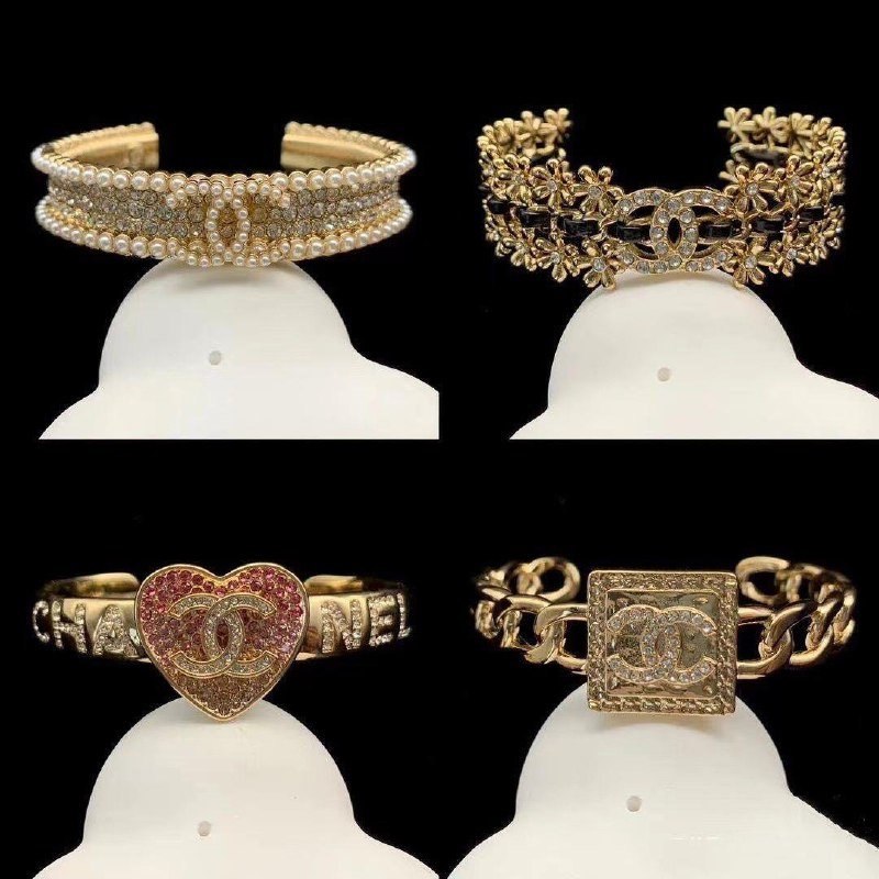 Chanel CC Logo Chain Bracelet [11 styles]