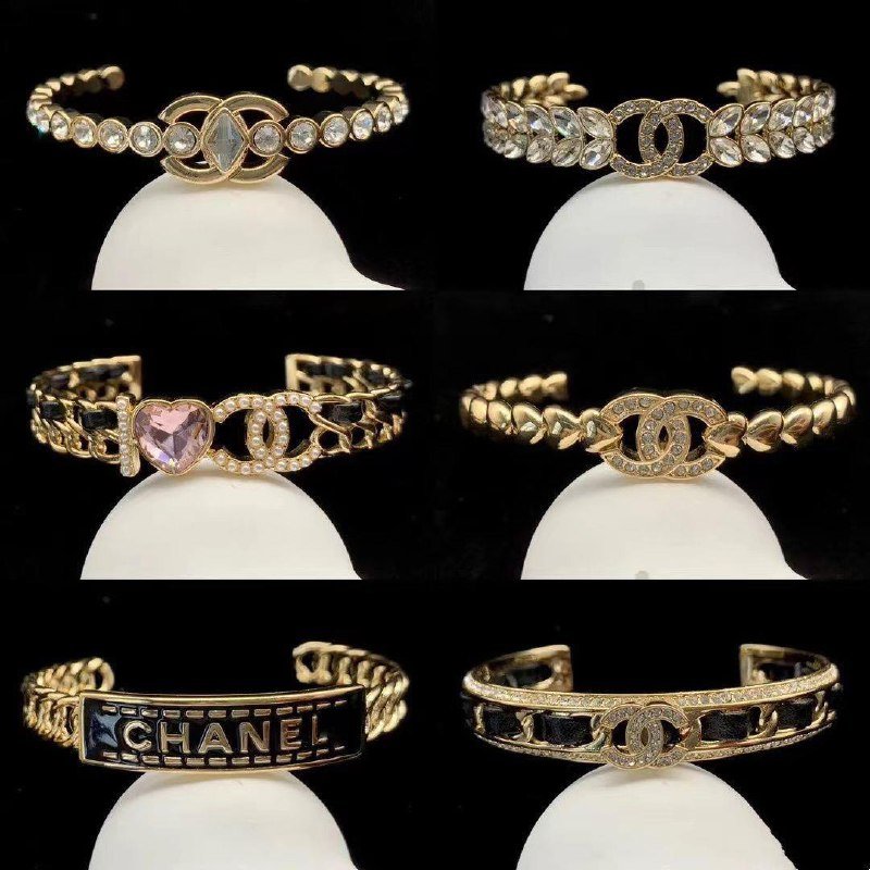Chanel CC Logo Chain Bracelet [11 styles]