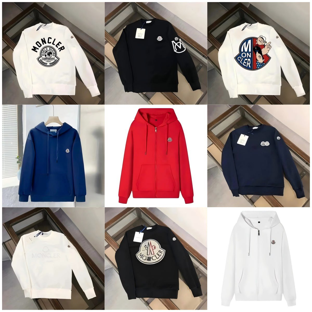 Moncler Hoodie Sweatshirts [29 styles]