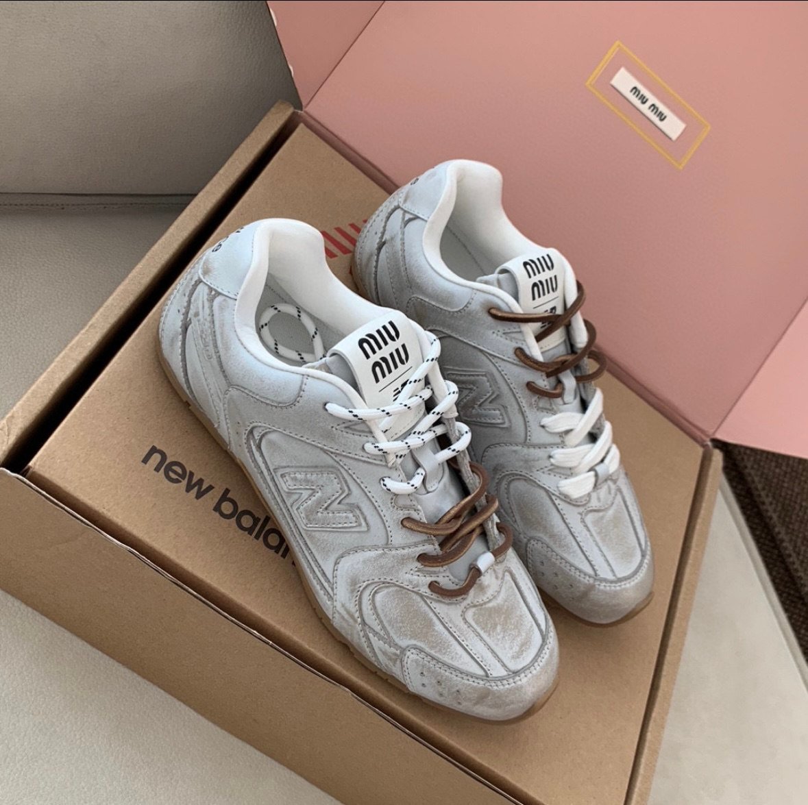 New Balance x Miu Miu MAYA Sneakers [4 styles]